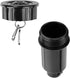Labriciyon Black Uncles Outdoor Key Holder Sprinkler Head Hideaway for Your Valuables Waterproof