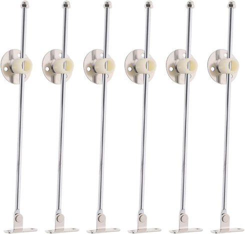 MAGICLULU 6pcs Cabinet Support Hinges Iron Furniture Supply Hinges for Cupboard Doors