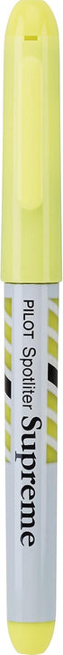 Pilot Spotliter Supreme Fluorescent Highlighters, Chisel Tip, Yellow, 12-Pack