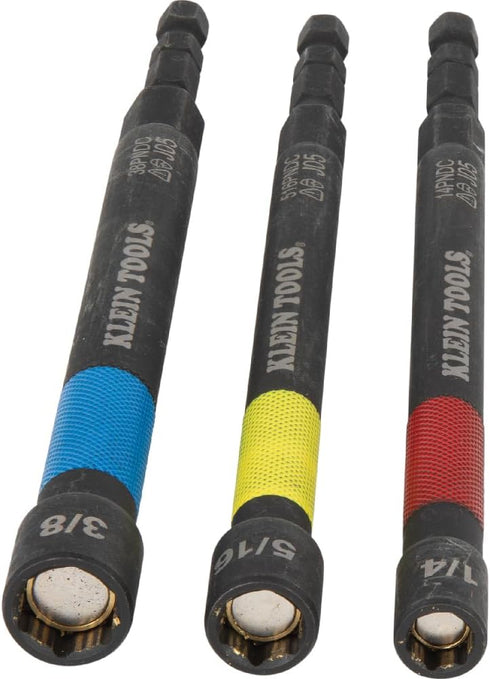 Magnetic Power Nut Setter Set, 3-Piece for Easy Fastening