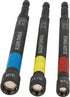 Magnetic Power Nut Setter Set, 3-Piece for Easy Fastening