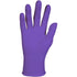 100 Kimberly-Clark Safeskin Purple Nitrile Exam Gloves, Medium, Purple, Box