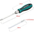 9pcs/set Precision Multi-Bit Screwdriver Set - Strong Magnetic 1/4" Hex Shank Slotted Phillips Head Kit with Rubber