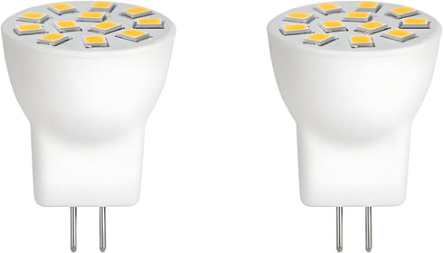 MR8 LED Light Bulbs 2W 12V Gu4.0 Bi-pin LED Bulbs Warm White