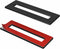 HRX STQ 2 Pack Sliding Aluminium Barn Door Handle, Self-Adhesive Edge for Pocket Closet Doors