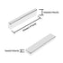 12 Pack Keukenket Strong Rare Earth Neodymium Magnets, Heavy Duty with Double-Sided Adhesive for Tool Storage