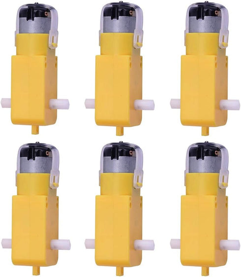 Relkin DC TT Electric Motor 1:48 Dual Shaft Motor 3V-6V For Mini Arduino