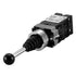 Monolever Joystick Switch, XD2-PA24, SPST, 4NO, 4 Direction Momentary Type, Ui AC660V, Ith 10A