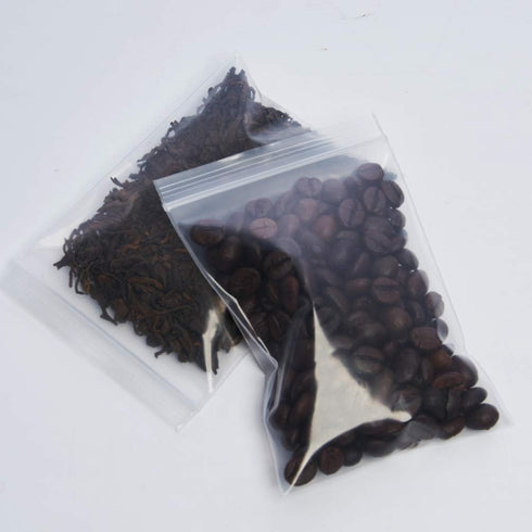 L-BOST 4 x 6-inch 2Mil Clear Reclosable Poly Storage Bags - Pack of 100 for Candy Cookies Cards