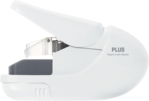 Plus 31250 Paper Clinch, Glossy White