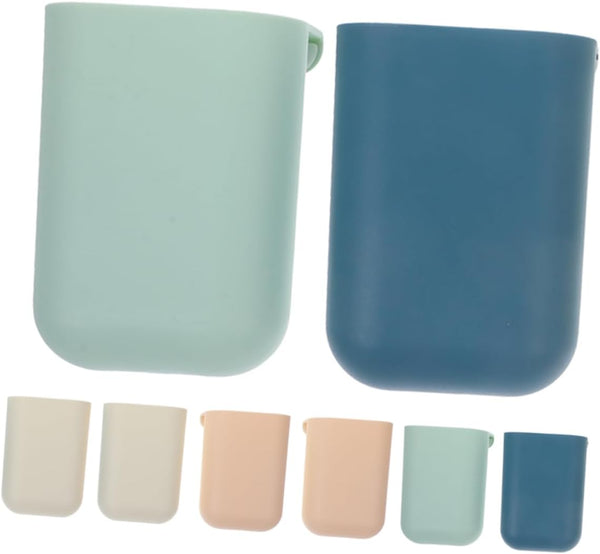 SHOWERORO 8pcs Desktop Storage Box Rolling Cart Cup Holder Hanging Organizer Cups
