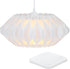 10" 22 kwmobile Puzzle Lampshade - Diameter DIY Ceiling Light Lamp Shade with Pieces - Flat Chandelier Design