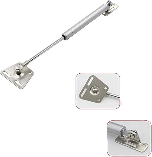 LLJJLXZCD 2-Piece Lift Bracket 150N/33Ibs, Air Strut, Cabinet Hinge, Toy Box Hinge