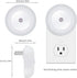 6 Pack LED Night light, LED night lights plug into wall with dusk to dawn sensors, plug in night lights for kids room