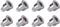 MR11 LED Light Bulbs, 1W MR11 GU5.3 Bi-Pin Base LED Spotlight Bulb, Warm White 3000K for Landscape Accent Lighting (8