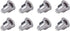 MR11 LED Light Bulbs, 1W MR11 GU5.3 Bi-Pin Base LED Spotlight Bulb, Warm White 3000K for Landscape Accent Lighting (8