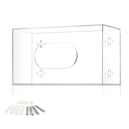 Wall Mount Glove Box Holder - Disposable Glove Dispenser Station for Medical Gloves, Multipurpose Kitchen