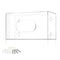 Wall Mount Glove Box Holder - Disposable Glove Dispenser Station for Medical Gloves, Multipurpose Kitchen