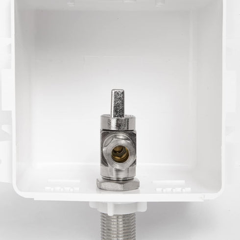 EFIELD Toilet Outlet Box, Pre-assembled, 1/2-Inch Sweat Intel with Installed Angle Stop Valve