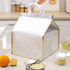 Generic 5pcs Delivery(Gold,10inch) Insulated Take Out Bags Thermal Lunch Grocery Take Out Bags for Coffee Milk Tea Hot