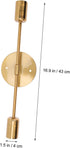 Modern Iron Wall Sconce for Bathroom Lighting