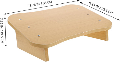 Portable Wooden Step Stool - Non-Slip Footrest for Home Use