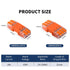 JINHconnect 18pcs 2/3 24-13 Lever Wire Connectors, Ports Electrical Splicing Compact Nuts Connectors Kit for Wiring