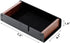 Walnut Desk Accessories Tray for Home Office, Wood Valet Tray for Men, Desktop Organizer Drawer for Airpod, Keys