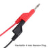 Sumnacon Multimeter Test Lead Set: Stackable Banana Plug to Test Hook, Alligator Clips Test Cable Kit