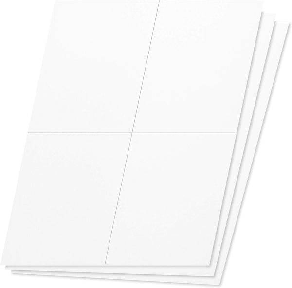OfficeSmartLabels Rectangular Shipping/Wine Bottle Labels - 4-1/4 x 5-1/2 inch, 40 Labels, 10 Sheets