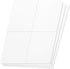 OfficeSmartLabels Rectangular Shipping/Wine Bottle Labels - 4-1/4 x 5-1/2 inch, 40 Labels, 10 Sheets