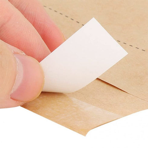 100 Self-Sealing Cleaning Pouches, Kraft Paper Bags for Dentist Tools and Nail Art