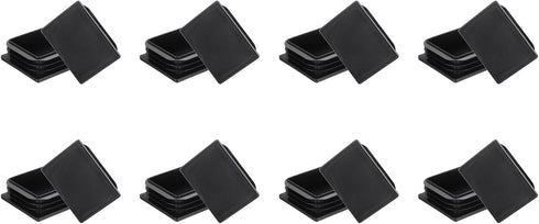 PATIKIL 3.1" x 2.4" x 0.8" Rectangle Plastic Plug Tubing End Caps,