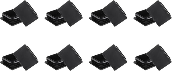 PATIKIL 3.1" x 2.4" x 0.8" Rectangle Plastic Plug Tubing End Caps,