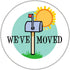 Stonehouse Collection We've Moved Envelope Seals, 1.2" New Address Stickers, 144 USA Made Stickers