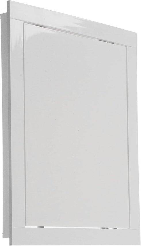 8" x 10" White Plastic Access Panel Door, Plumbing, Electricity, Alarm Wall Access Panel for Drywall