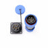 TY28 5 Pin 25A Aviation Waterproof Connector, Male Female Cable Plug Socket for Electrical Power Device, 12 AWG Wire