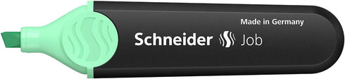 Schneider Pastel Job Highlighter Marker, Chisel Tip, Mint, Box of 10