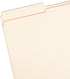 Smead Manila File Folders, Legal Size, 1-1/2" Expansion, Reinforced 1/3-Cut Tab, 50 Per Box (15405)