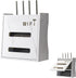 Haiansan Wooden Router Shelf Wall Mount WiFi Router Storage Box, Modem Rack Power