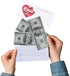 Church Offering Envelopes | Cash Envelopes for Tithes and Offering | 100 Pack | I LOVE MY CHURCH