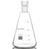 24/40 Glass Erlenmeyer Flask, 500ml Borosilicate Glass Graduated Laboratory Flask with 24/40 Standard Taper Joint