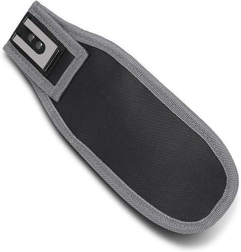 Tool Belt, 4 Pockets Tool Pouch for Organization, with Metal Belt Clip Attachment for Craftsmen, Electrician, Gardener