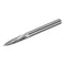 uxcell Tungsten Carbide Rotary Files 1/8" Shank, Double Cut Tree Shape Burrs Tool, 3mm Dia