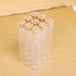 6 (22x120x17mm 1 OZ) Pcs Empty Transparent Test Tube Glass Bottle Vials With Cork Stopper, Clear Glass Bottles Jars