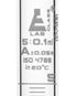 EISCO Graduated Cylinder, 5ml Class A Tolerance ±0.05ml, Round Base, White Graduations, Borosilicate 3.3 Glass