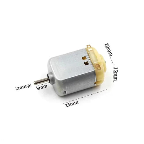 CFNXKTWBR 1pc FA-130RA-2270 130 3V 3.7V 19000RPM 20mm*15mm Mini Motor High Speed Micro Electric Motor DIY RC Toy Car