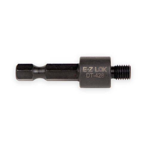 E-Z LOK 400-428 Threaded Inserts for Wood - Brass Installation Kit with 1/4-28 Knife Thread Inserts