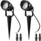 LAVAED 10W LED Landscape Lights 12V Outdoor Spotlight with Connectors Low Voltage