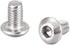 uxcell M3x5mm Machine Screws, Hex Socket Round Head Screw, 304 Stainless Steel Fasteners, 50pcs
